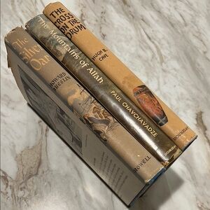 3 Vintage Hardcover Books (lot #2)